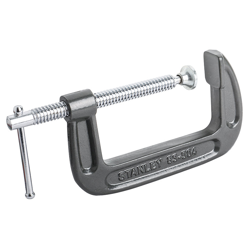 Prensa tipo C de metal 4" Stanley