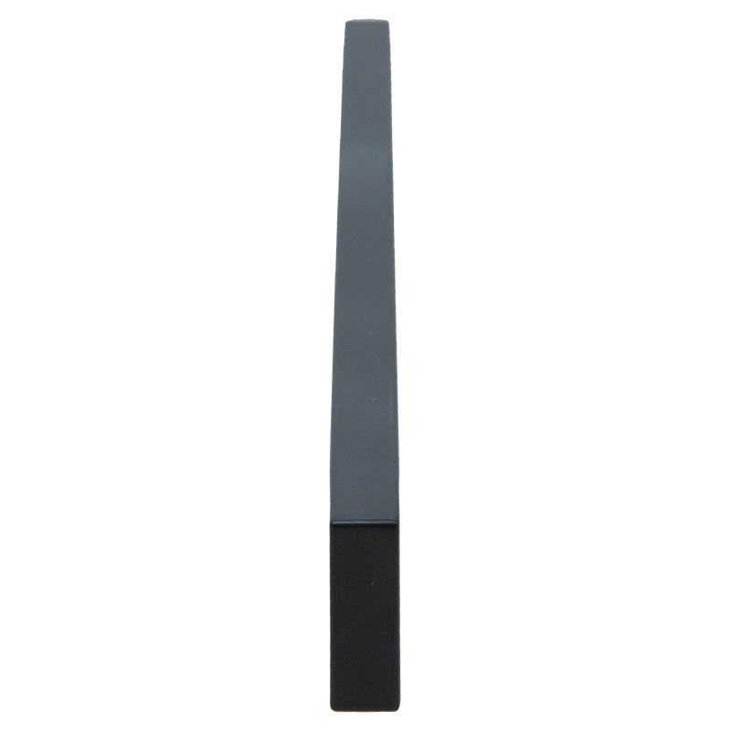 Manija acero cuadrada negra 19,2 cm 1 ud