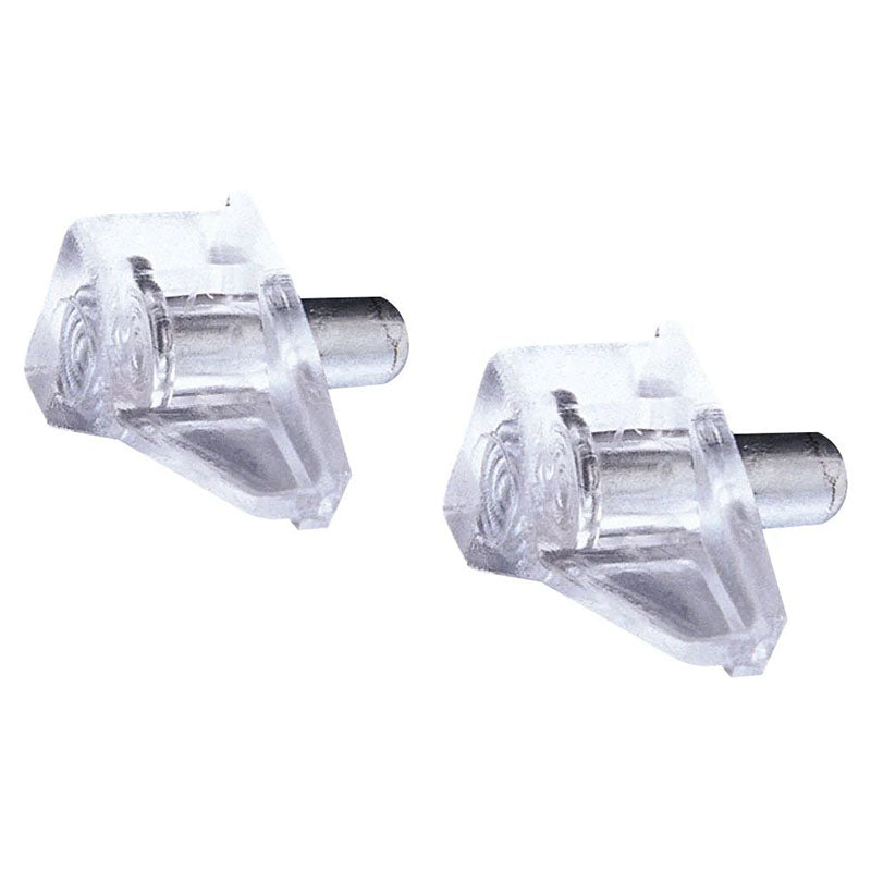 Soporte para repisa transparente (100 uds)