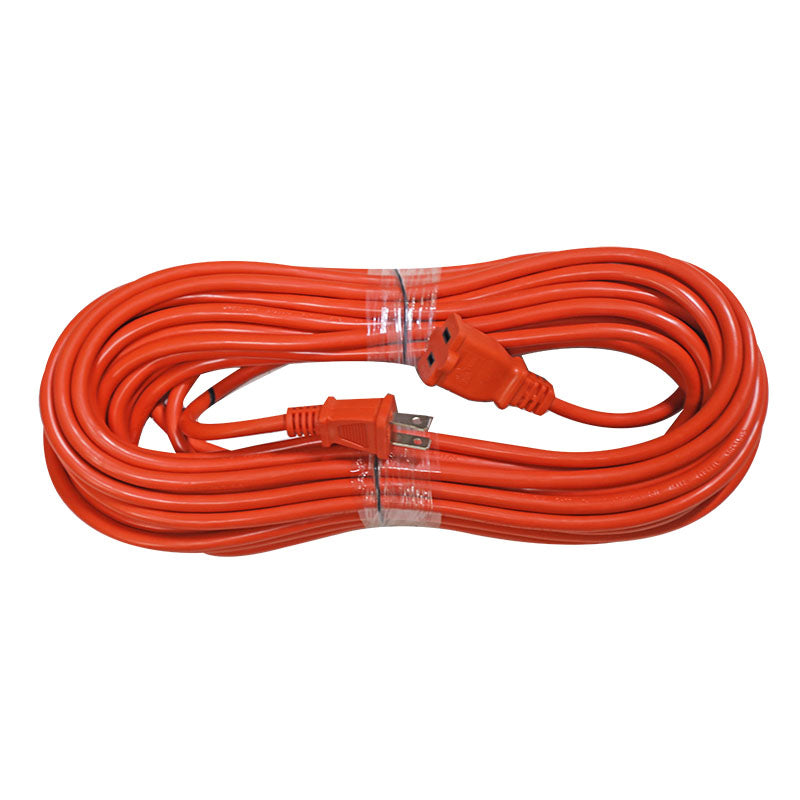 Extensión eléctrica 16 AWG 15 m uso pesado naranja