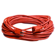 Extensión eléctrica 16 AWG 30 m naranja uso pesado