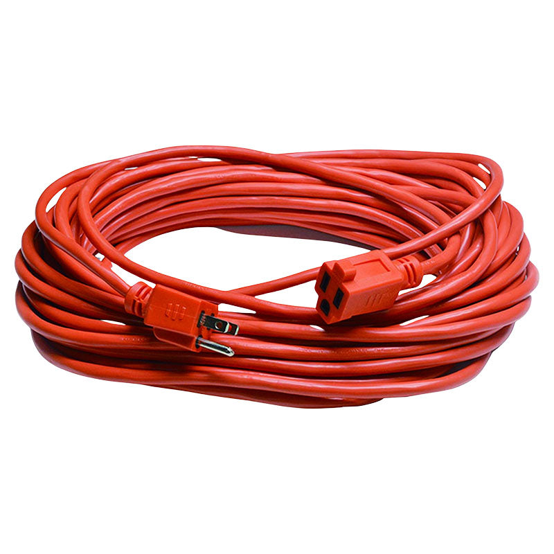 Extensión eléctrica 16 AWG 30 m naranja uso pesado