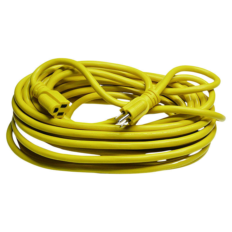 Extensión eléctrica 12 AWG 15 m uso pesado amarillo