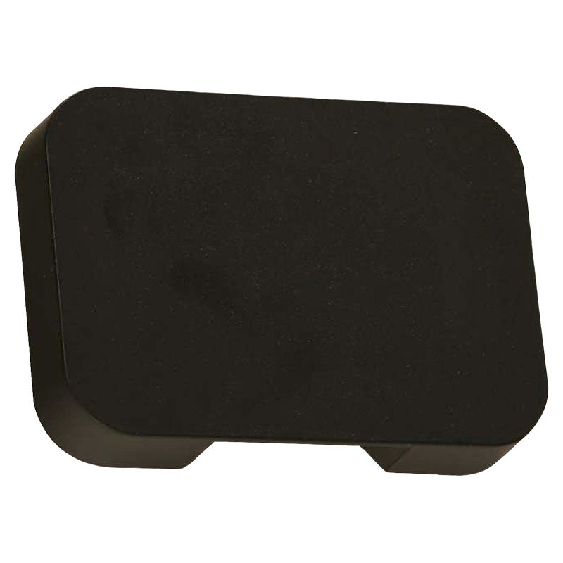 Black outdoor LED wall lamp 3,000 K 23673