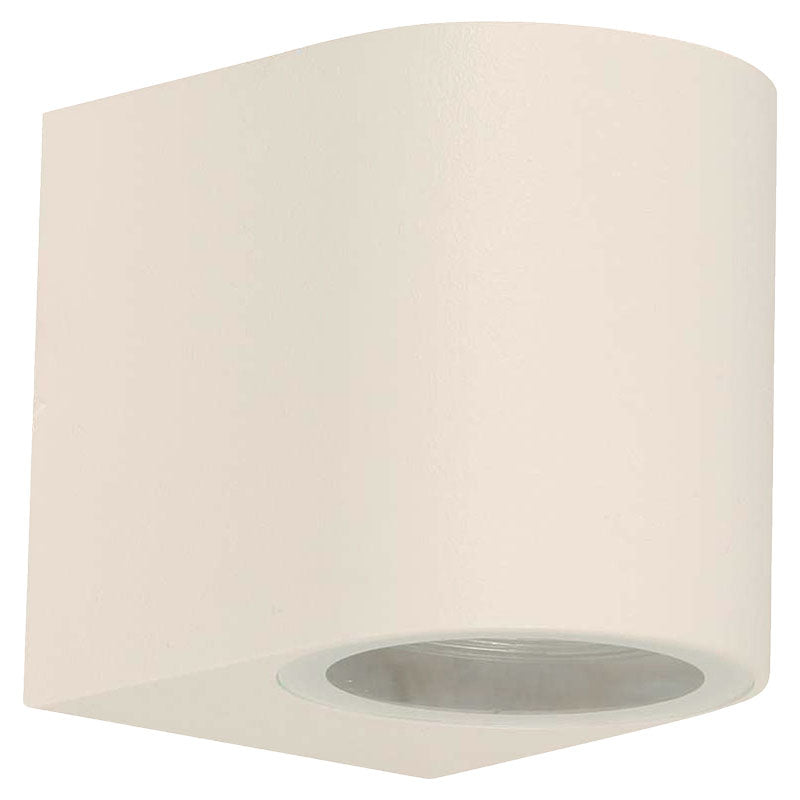 Lámpara de pared para exterior blanco 1 luz GU10 23663