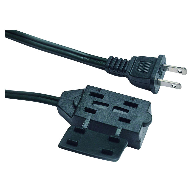 Extensión eléctrica 16 AWG 5 m uso liviano verde