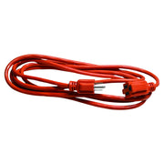 Extensión eléctrica 14 AWG 2 m uso pesado naranja