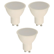 Set 3 bombillos led 6 W GU10 3.000 K ECOMAX
