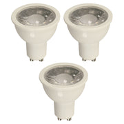 ECOMAX 5W GU10 LED Bulb 3-Pack, 3,000K