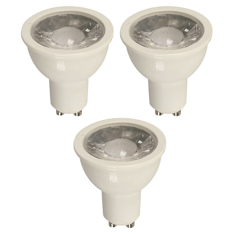 Bombillo led 5 W 3 piezas GU10 3.000 K ECOMAX