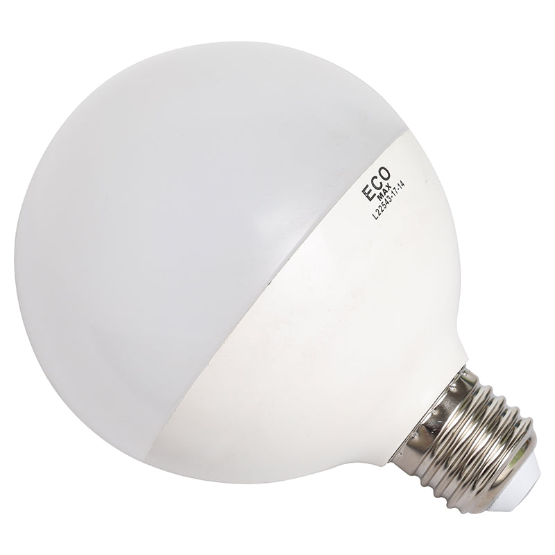 Bombillo LED 14 W E27 G95 luz blanca Ecomax