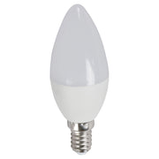 Bombillo LED 5 W E14 Torpedo luz cálida Ecomax