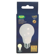 Bombillo LED 9 W E27 A60 luz cálida Ecomax