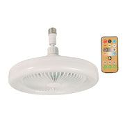 Ventilador enroscable 20w e27 con luz led ajustable 3,000 - 6,500k blanco Designer