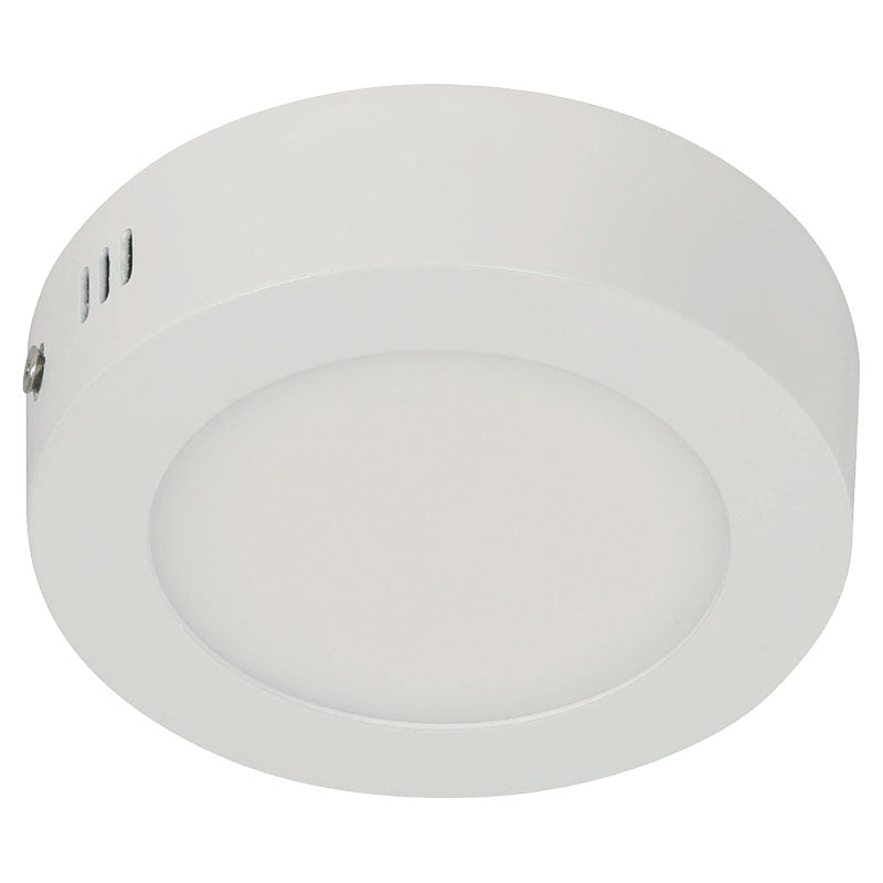 Panel led sobreponer 6 W blanco luz neutra (4.000 K) 3,6 x 12,2 x 12,2 cm