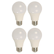 Set 4 bombillos led 12 W E27 A60 6.500 K ECOMAX