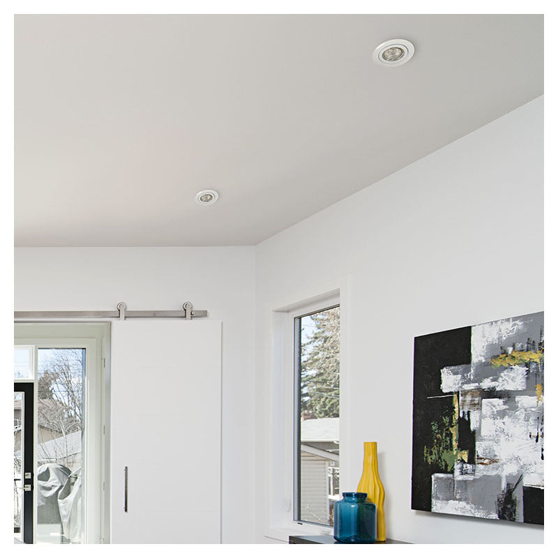 Recessed GU10 and G5.3 50W white 2.4 x 9.7 x 9.7 cm
