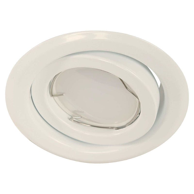 Recessed GU10 5 W warm white light 2.4 x 9.7 x 9.7 cm
