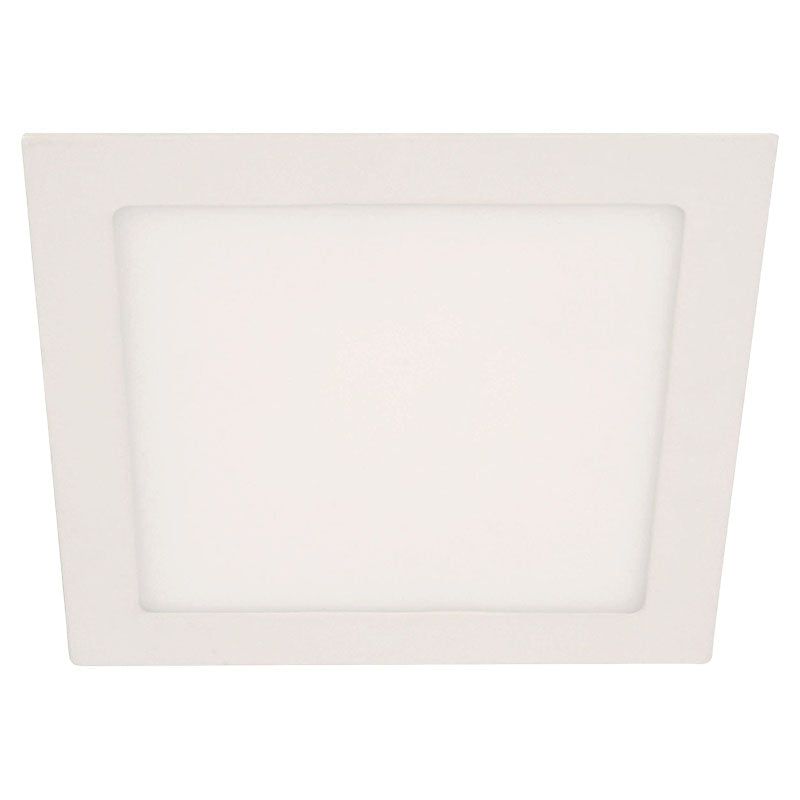 Recessed 18 W white neutral light (4,000 K) 2.2 x 22.5 x 22.5 cm
