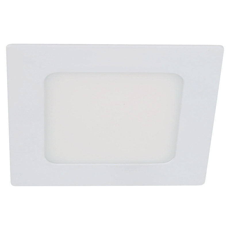 Recessed 6 W white neutral light (4,000 K) 2 x 12 x 12 cm