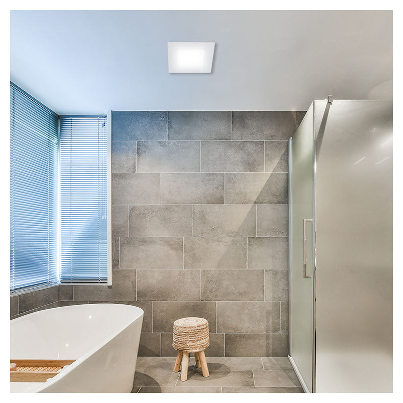 Recessed 6 W white neutral light (4,000 K) 2 x 12 x 12 cm