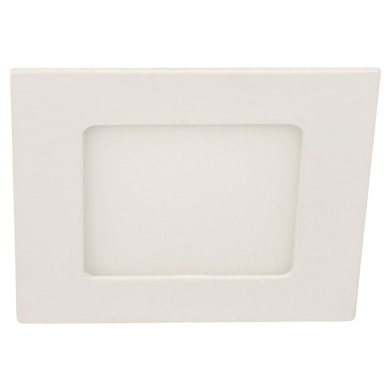 6 W recessed light white cool white 6,000 K 2 x 12 x 12 cm