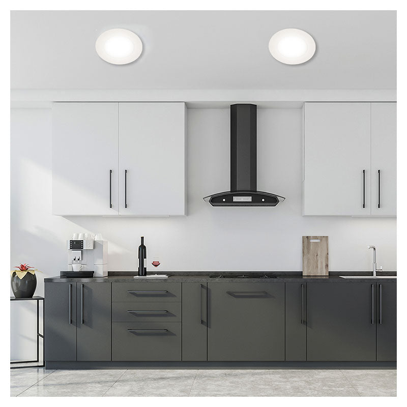 Recessed 6 W white cool white 6,000 K