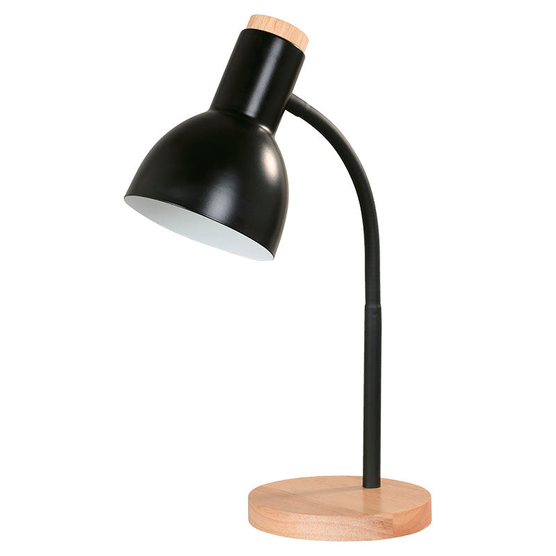 Modern black table lamp 1 light E27 09886