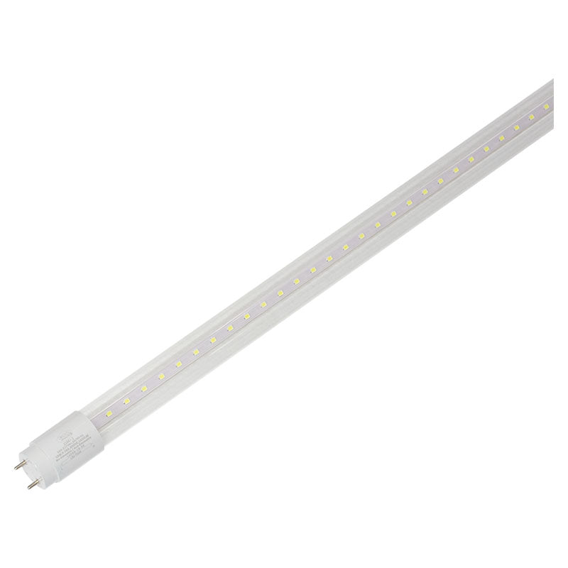 Tubo led 18 W G13 T8 48" acabado transparente Ecomax