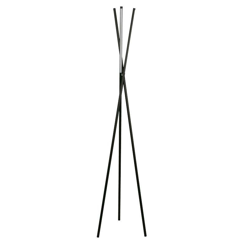 Lámpara de pie LED 18 W negro 3000 K 33616-2