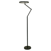 Lámpara de pie LED negro mate luz mixta 24670-2