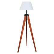 Lámpara pie moderna negro 1 luz E27 09913