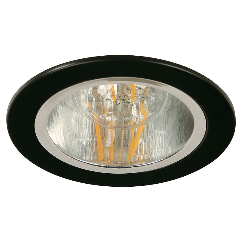 Recessed E27 9 W black 13.5 x 12 x 12 cm