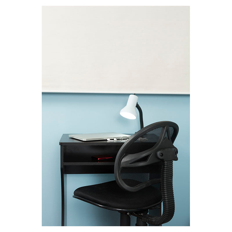Lámpara de escritorio moderna blanco y negro 1 luz E27 3670