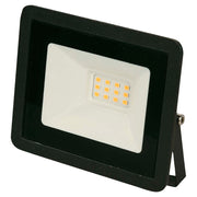 Reflector negro exterior led 10 W luz cálida General Lighting