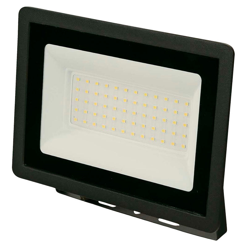 Reflector negro exterior led 50 W luz fría General Lighting