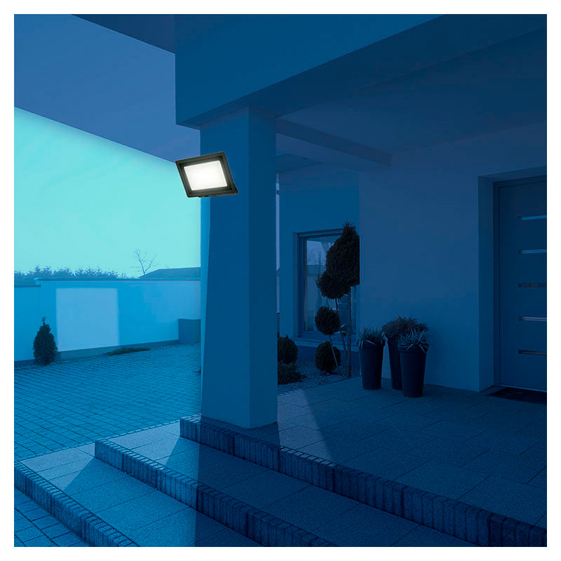 Reflector negro exterior led 50 W luz fría General Lighting