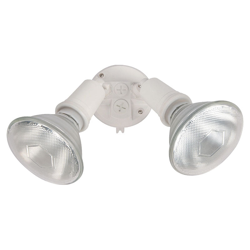Reflector blanco 2 luces exterior 150 W Ike Lite