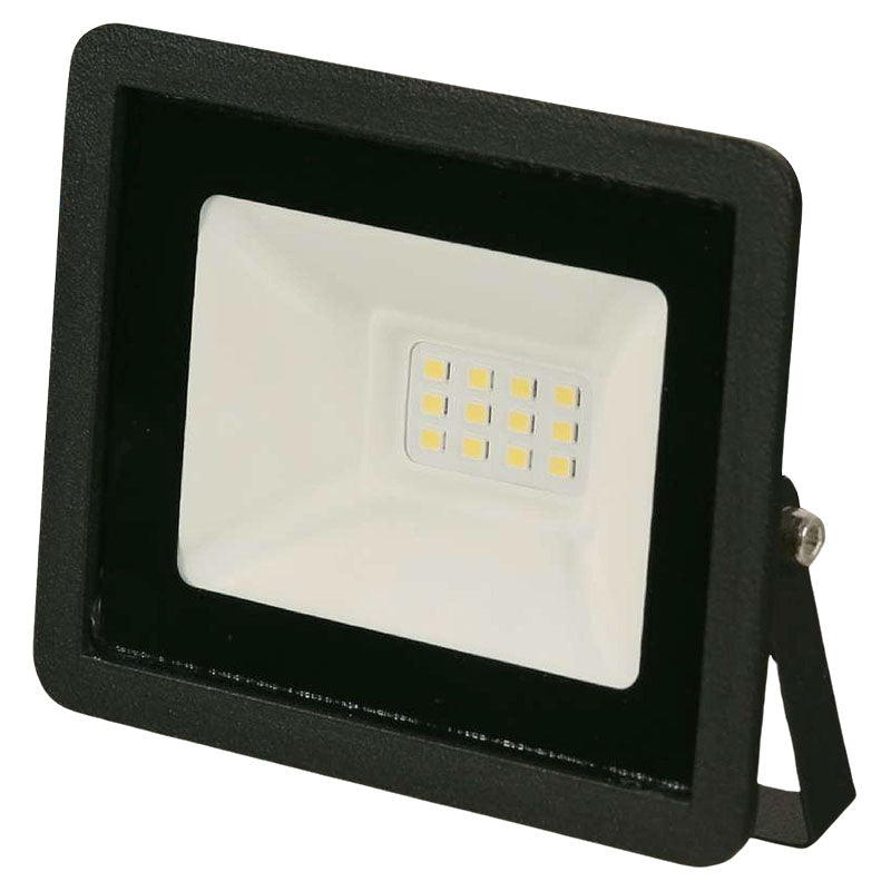 Reflector negro exterior led 10 W luz fría General Lighting