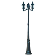 Farol de pie moderno negro 3 luces E27 2363-2