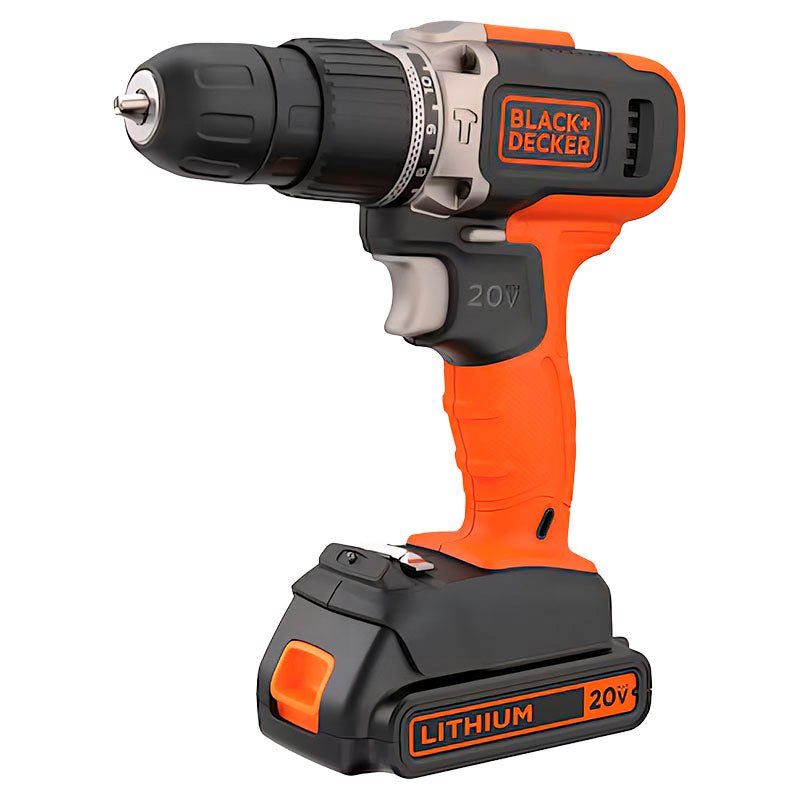 Taladro inalámbrico 3/8" 20 V Black+Decker