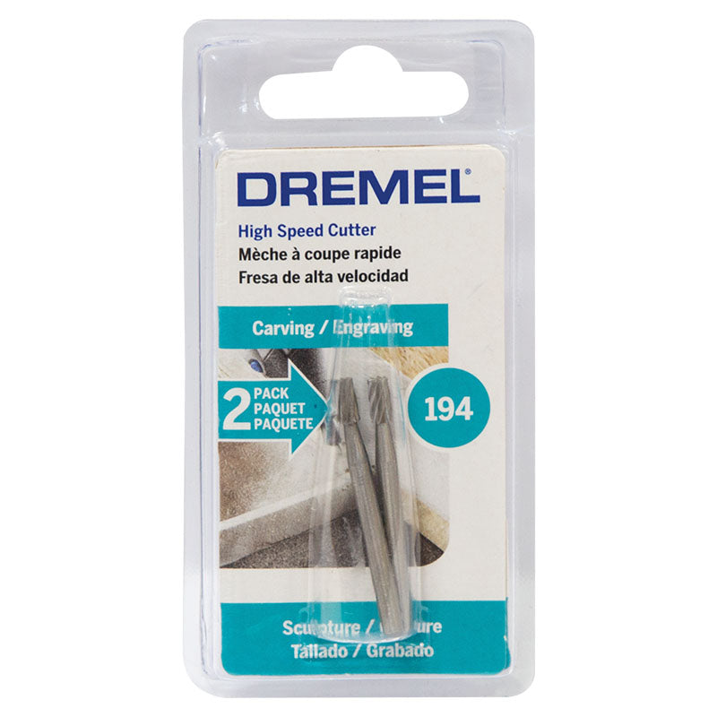 Fresa de alta velocidad 1/8" Dremel 194