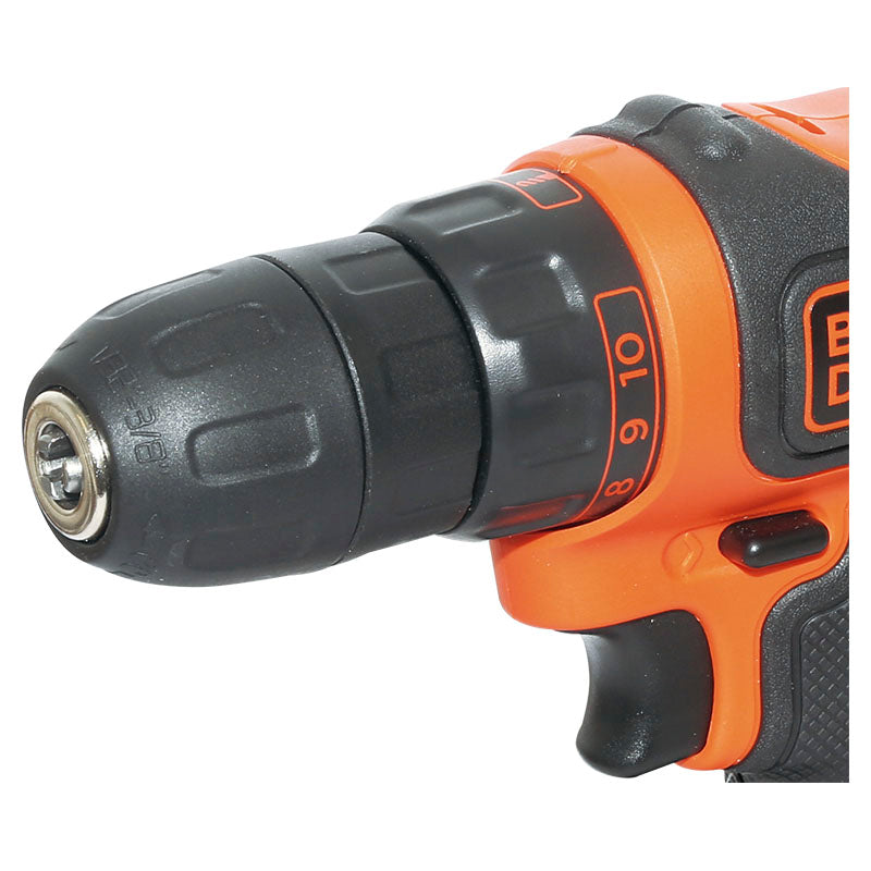 Black+Decker 3/8" 12V Cordless Drill/Driver