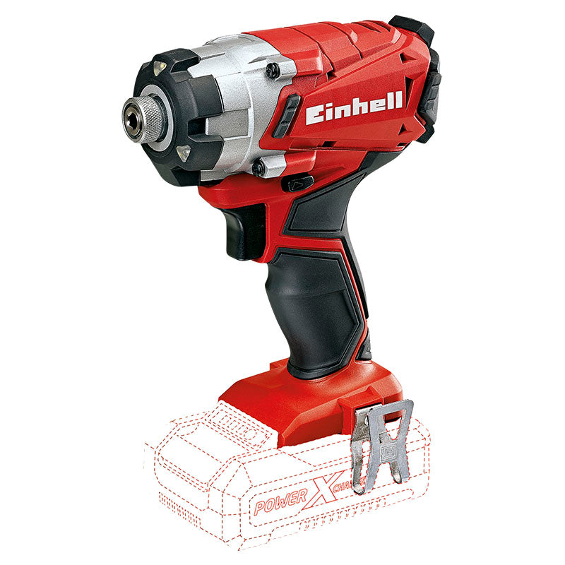 Atornillador de impacto inalámbrico Einhell 18 V PXC (Batería se vende por separado)