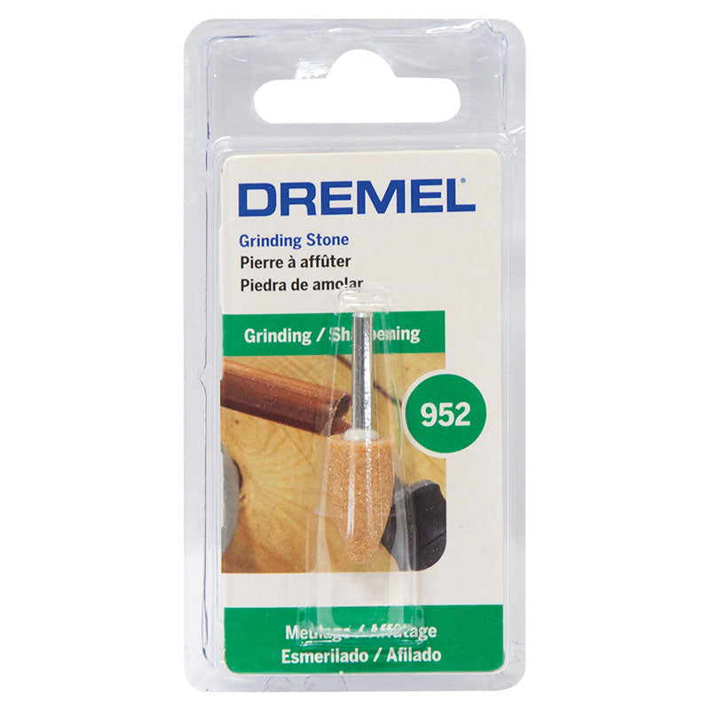Round aluminum oxide grinding stone 3/8" Dremel