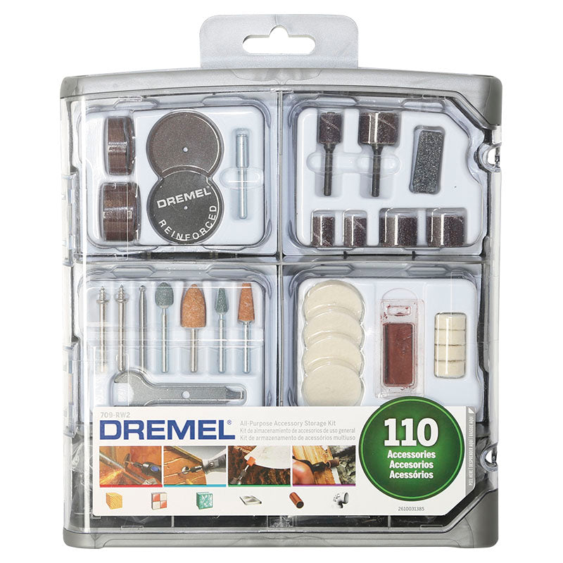 110-piece general purpose Dremel accessory set