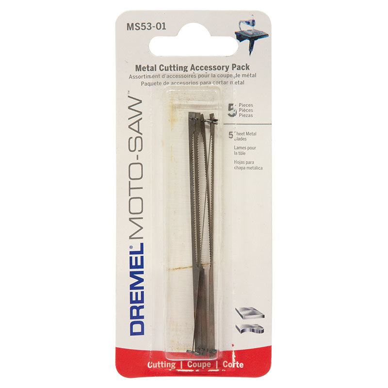 Set de 5 cuchillas para Moto-Saw corte de metal Dremel