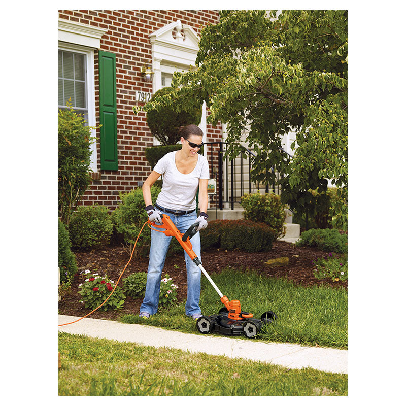 Black + Decker 3-in-1 Corded Trimmer (6.5 A / 12").