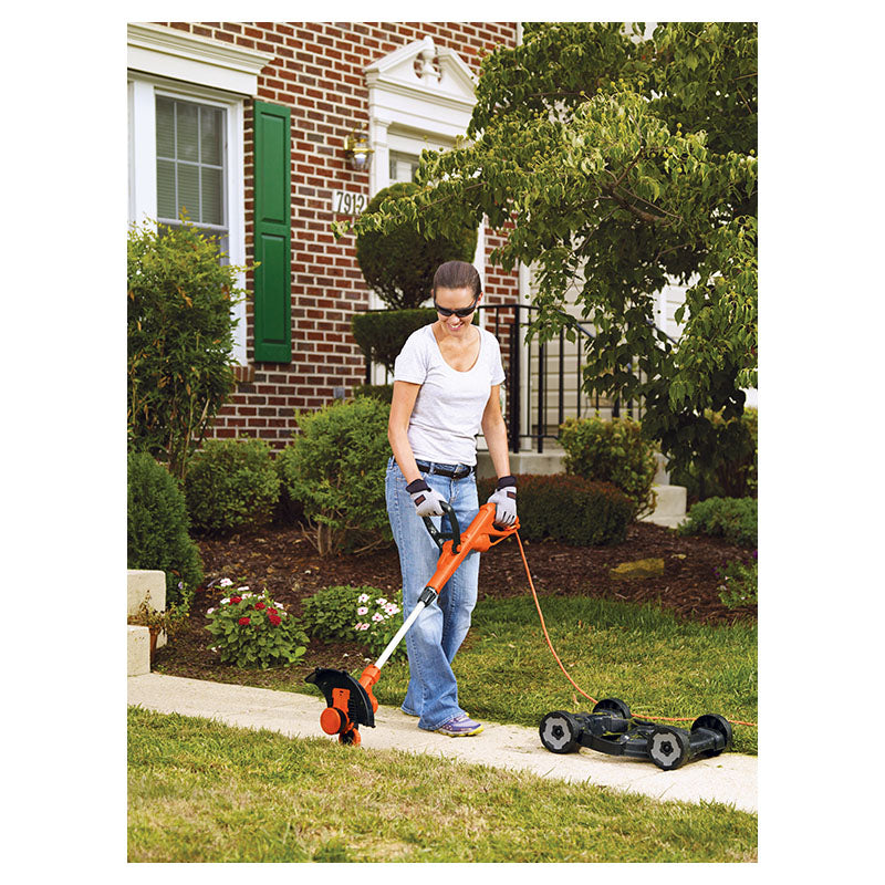 Black + Decker 3-in-1 Corded Trimmer (6.5 A / 12").