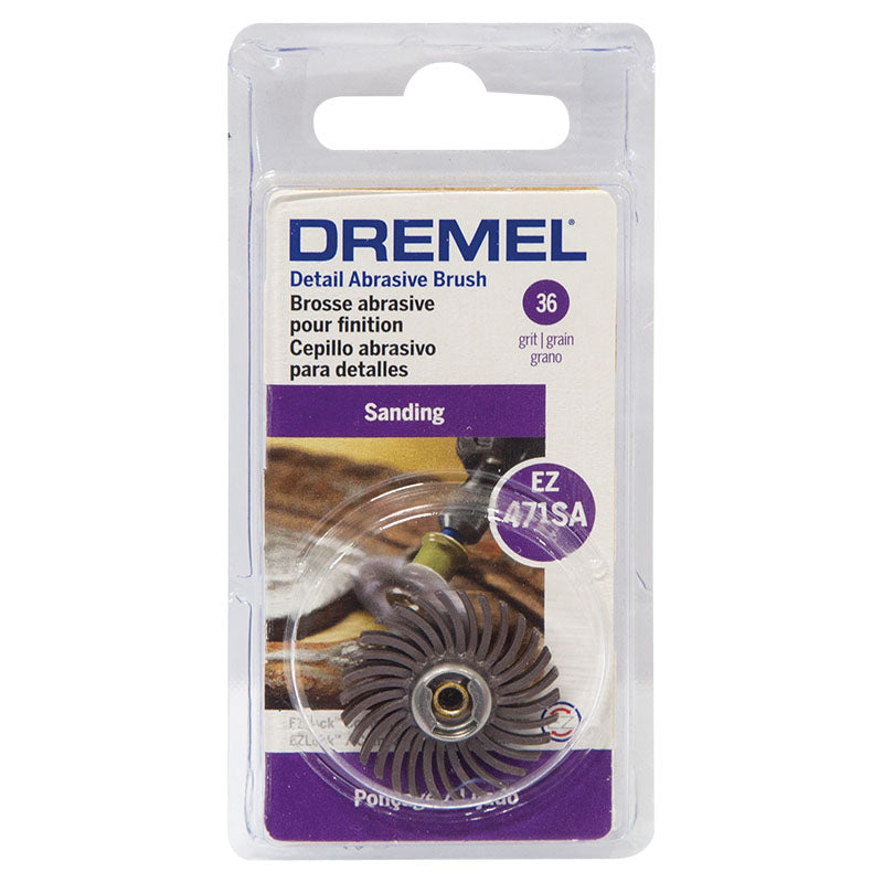 Cepillo abrasivo para detalles EZ Lock grano 36 Dremel ez471sa